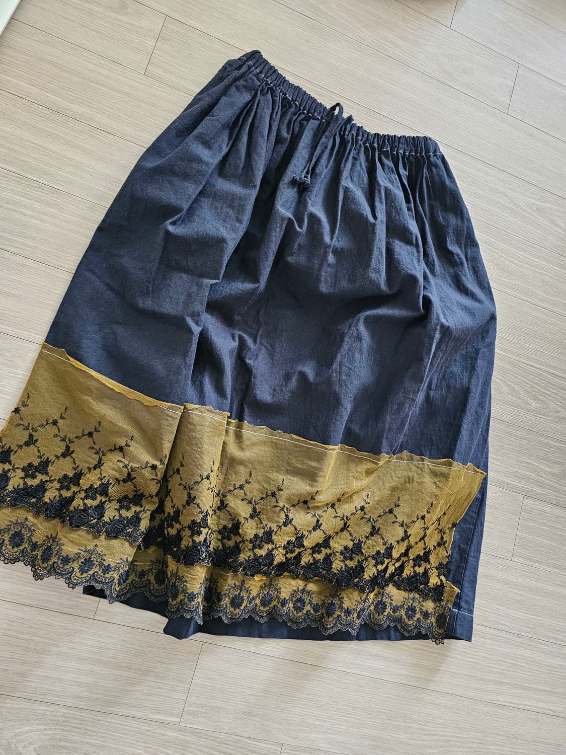 꼼데가르송 트리콧 스커트 상품이미지1