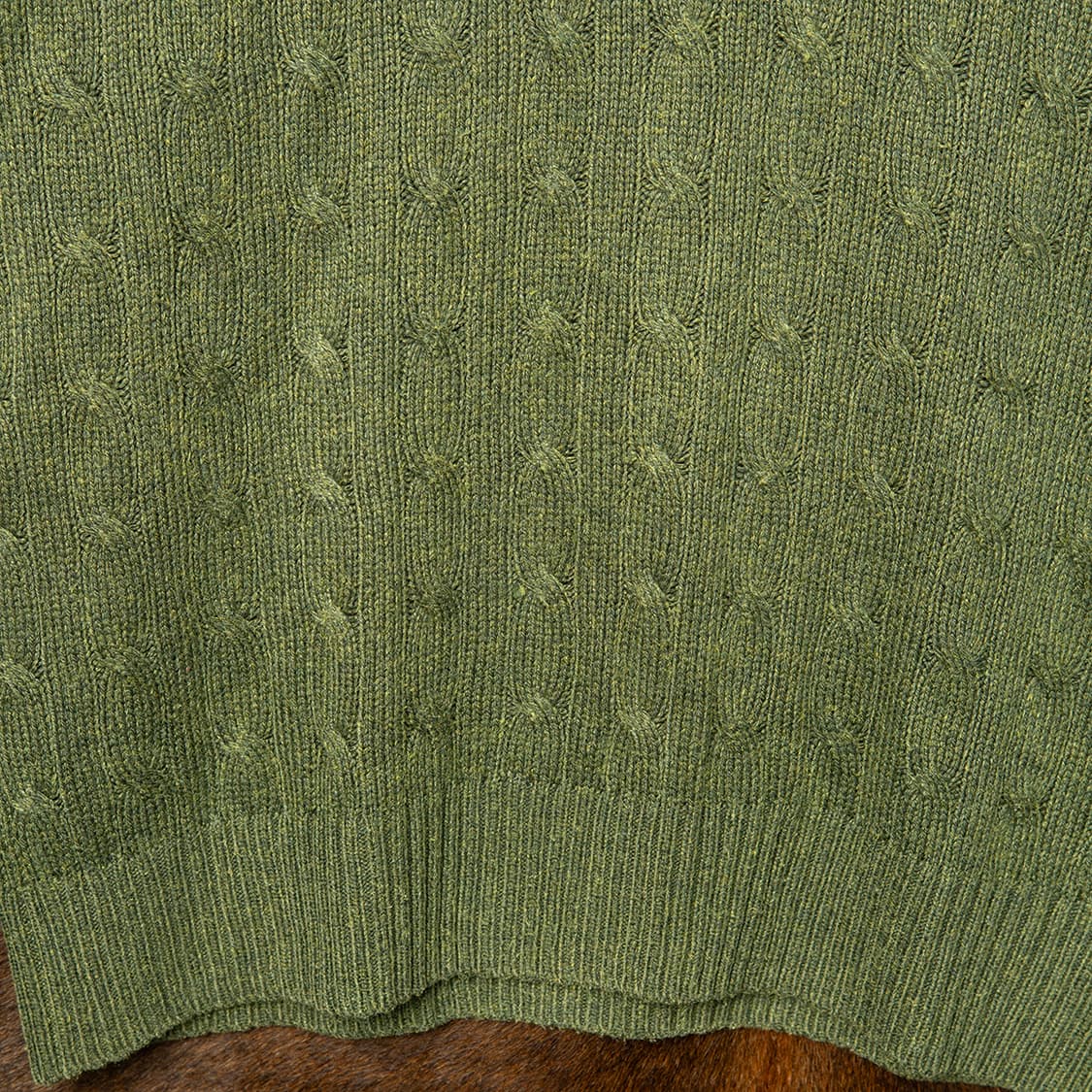 [105] 폴로 랄프로렌 100% 실크 브이넥 케이블 니트  상품이미지4