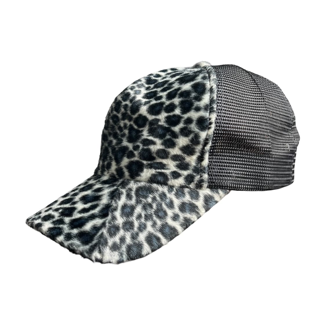 레오파드 메쉬캡 블랙 상품이미지2