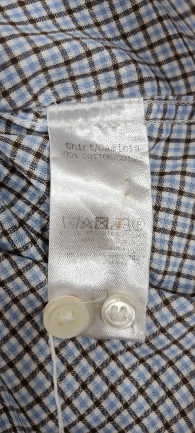 에르메네질도 제냐 체크 셔츠 M _ 남성 상품이미지10