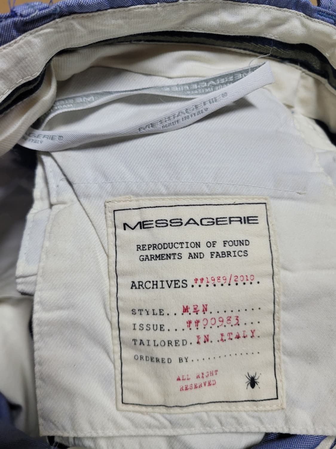 MESSAGERIE 코튼바지 상품이미지5