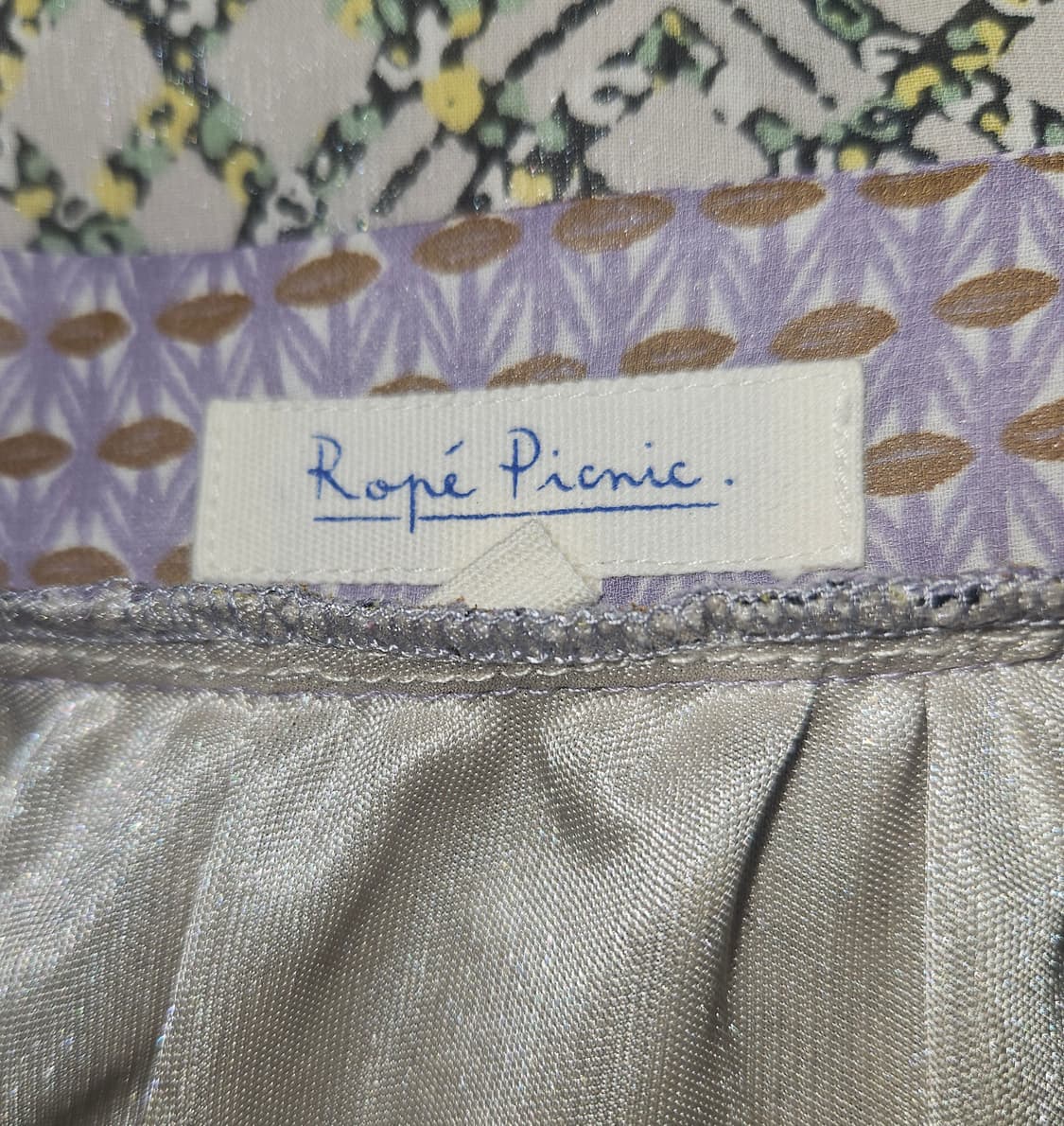 rope picnic 퍼플 포레스트 셔링 원피스 상품이미지4