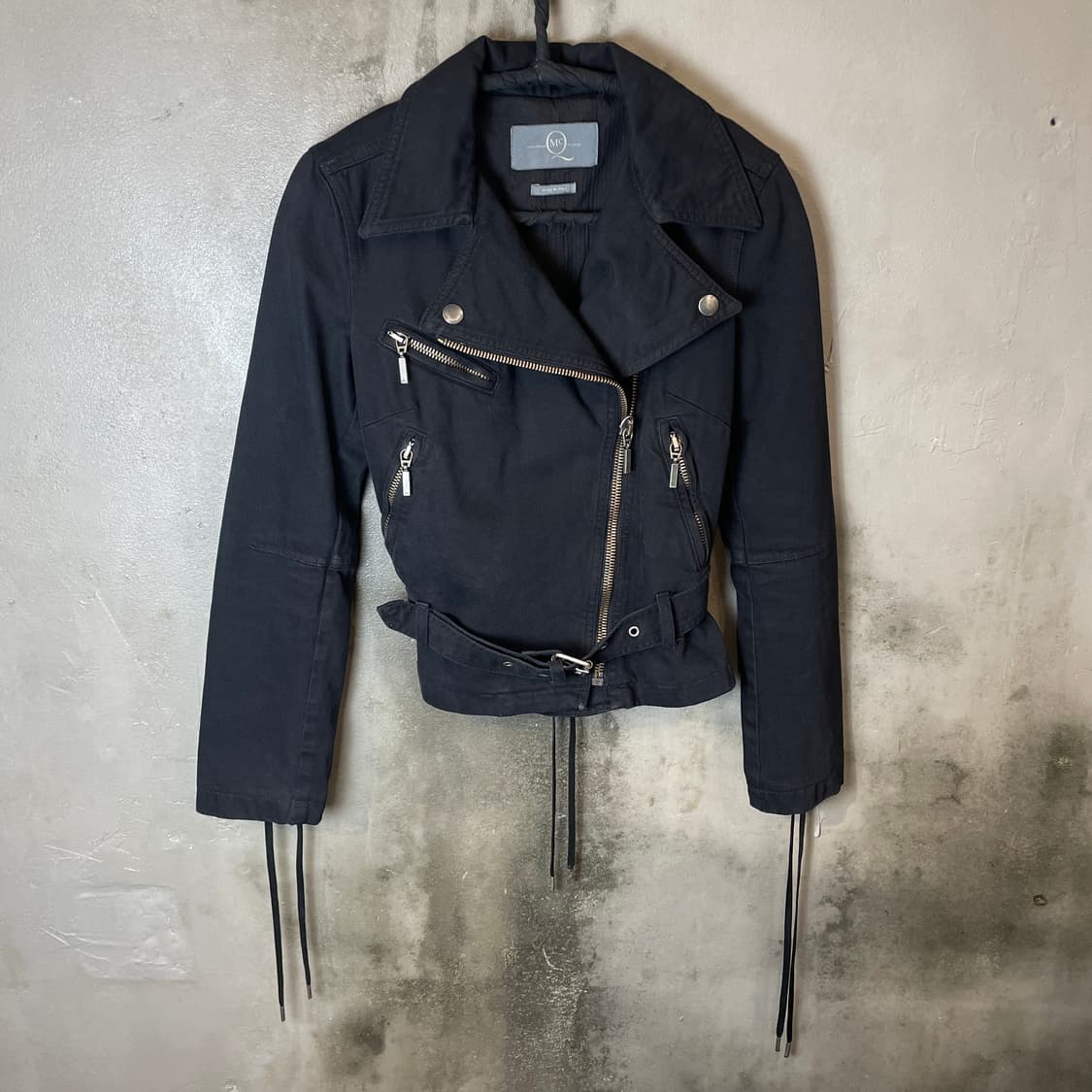 알렉산더 맥퀸 본디지 코튼 라이더 상품이미지4