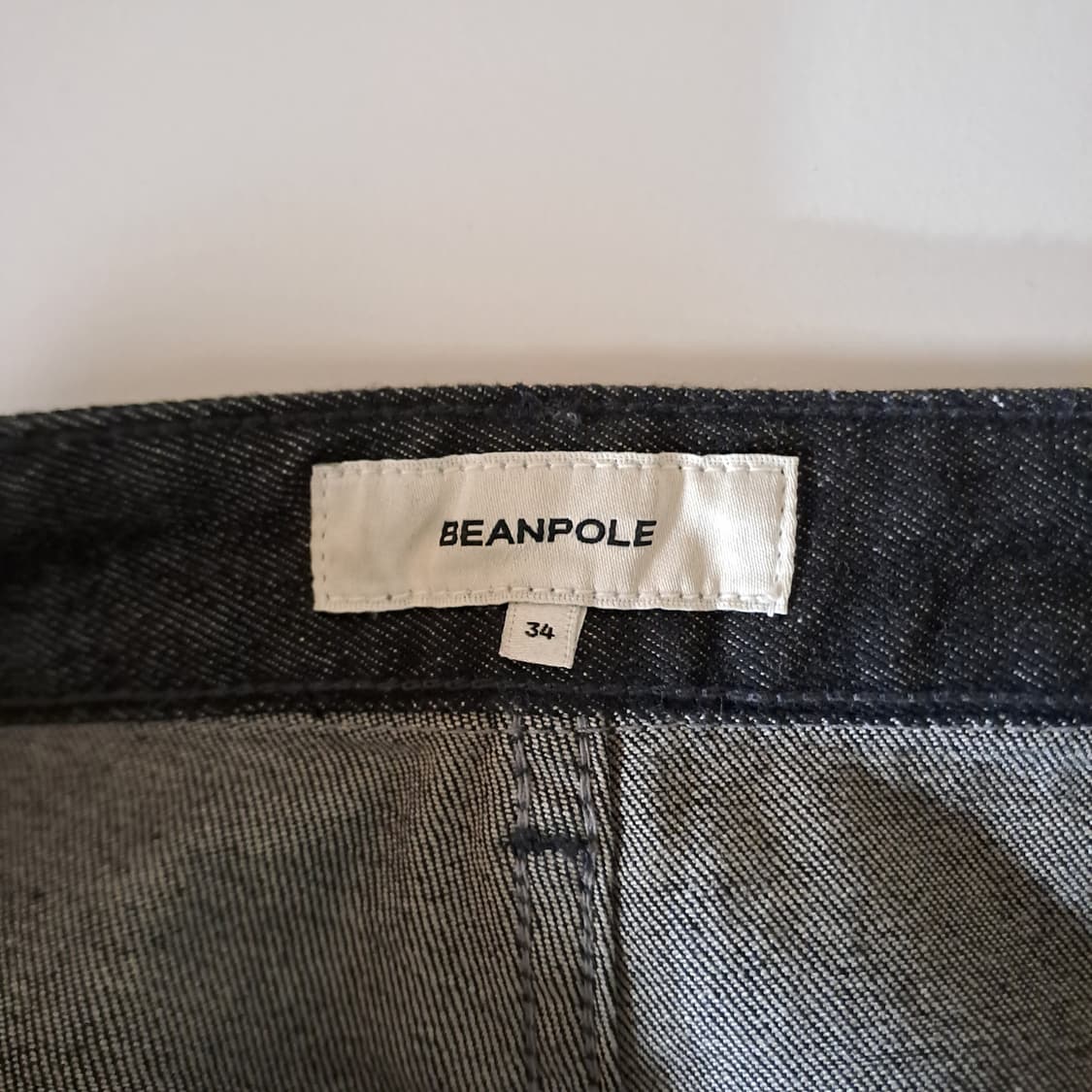 (택포) 빈폴 25FW 와이드 데님 팬츠 34 B474 상품이미지8