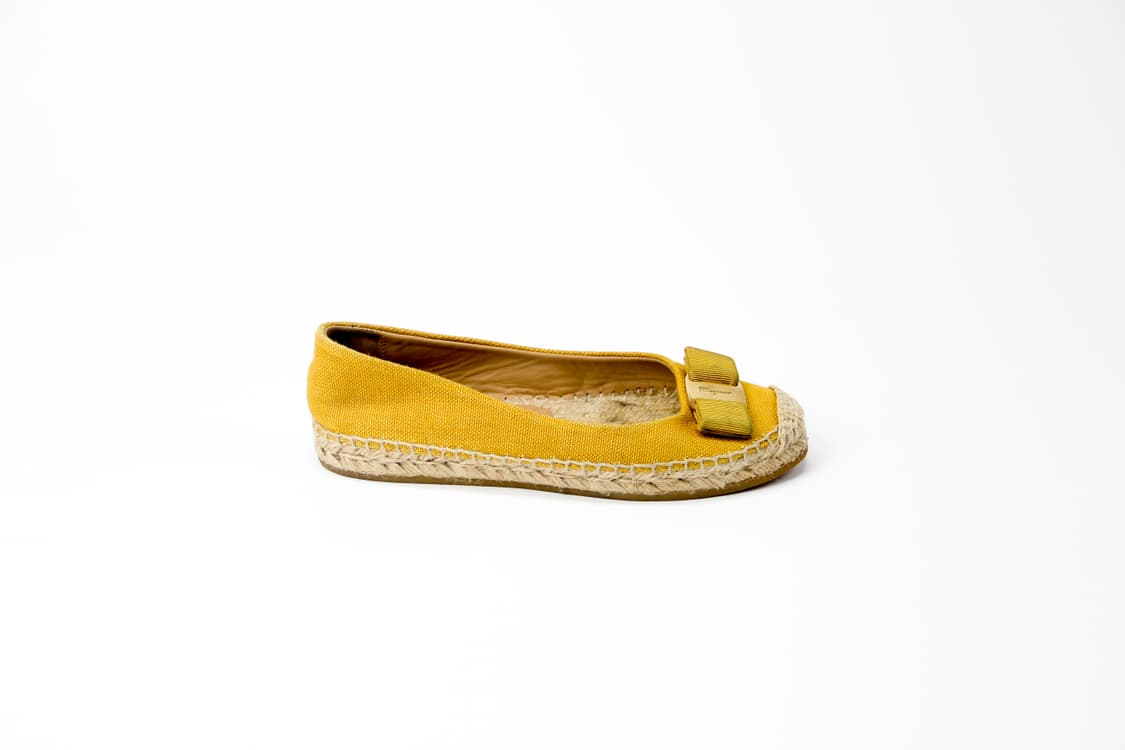Salvatore Ferragamo - Logo Ribbon Espadrille 상품이미지3