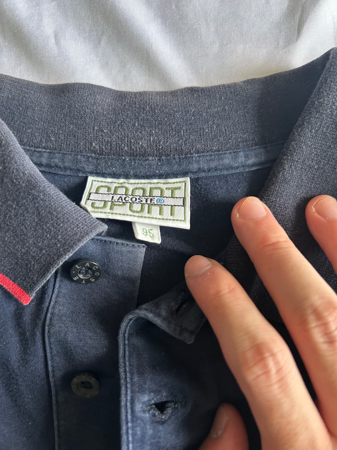 라코스테 네이비 스포츠 카라티 상품이미지2