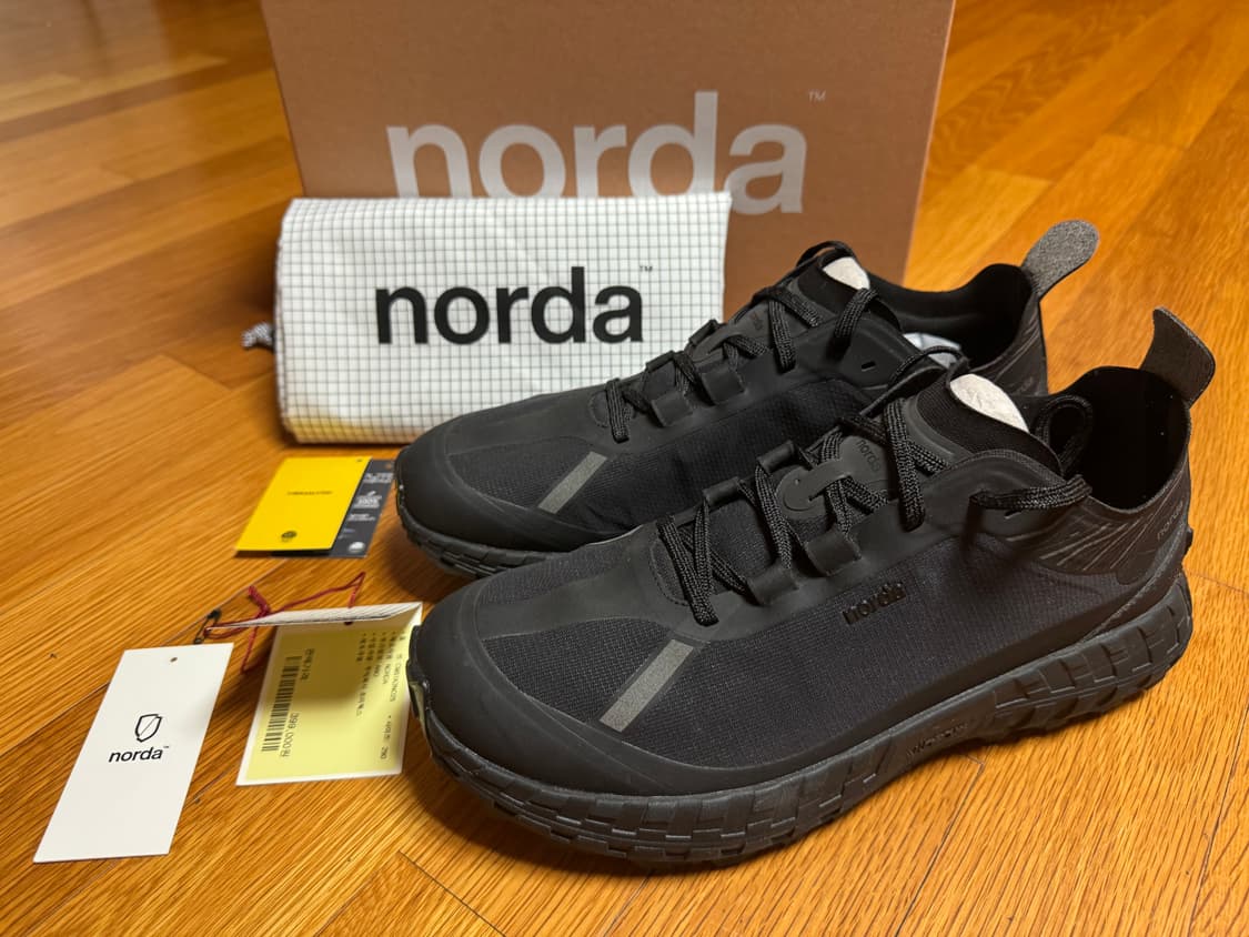 Norda 노다 001 스텔스 블랙 US11 상품이미지1