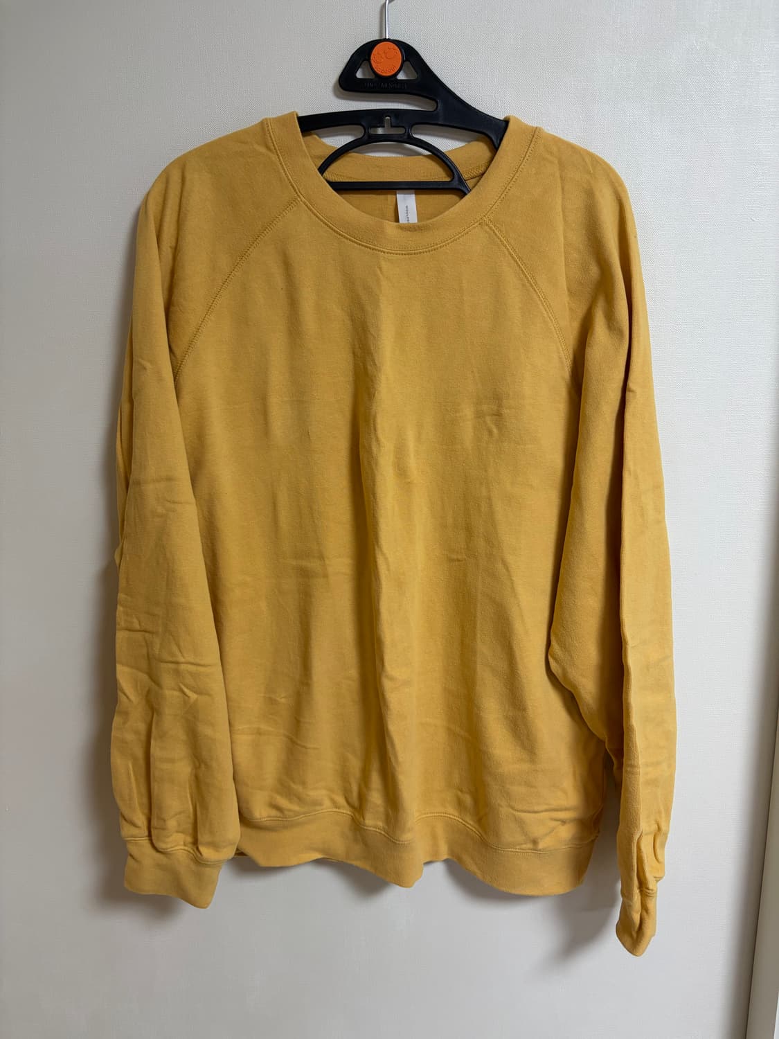 [2]우드비 라이트웨이트 스웻 옐로우 상품이미지1