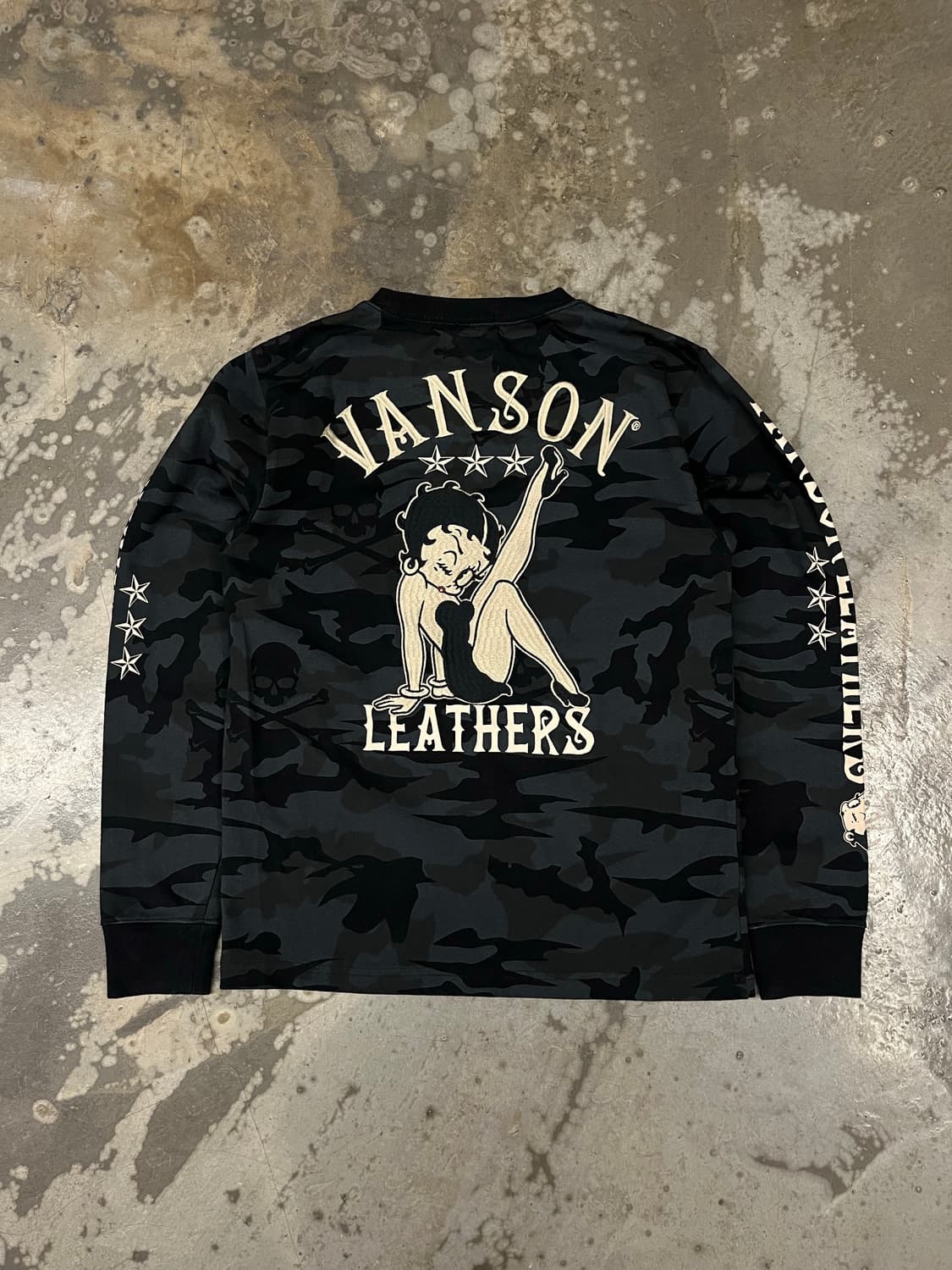 밴슨레더 베티붑 카모롱슬리브 S 상품이미지2