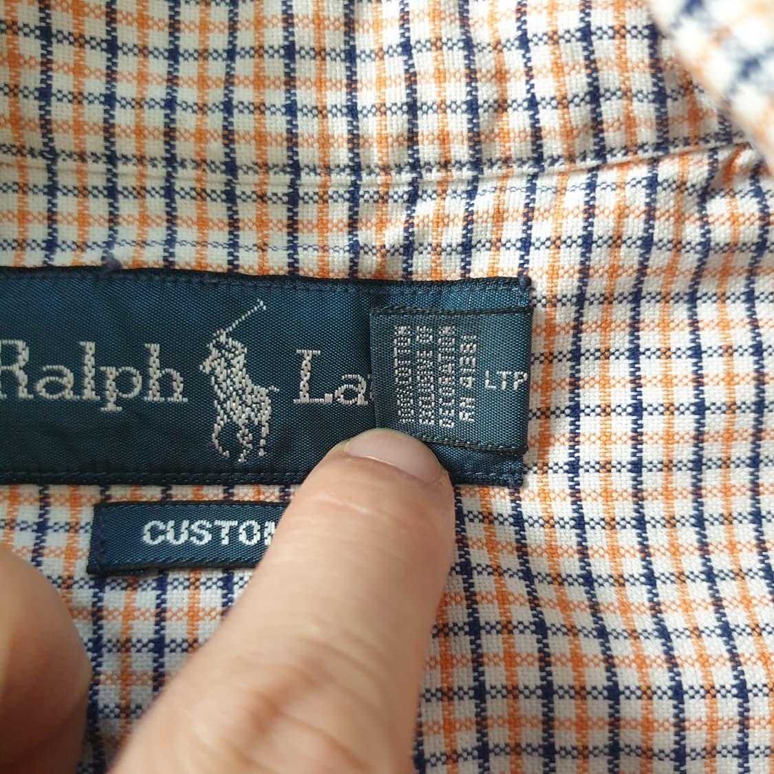 [무료배송] Ralph Lauren 체크 긴팔 셔츠 상품이미지6