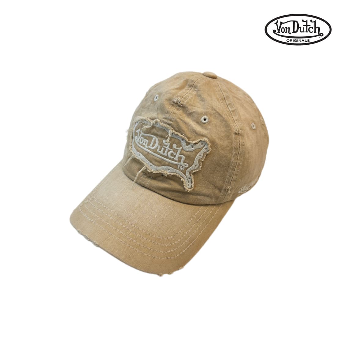 본더치 Y2K 베이지 볼캡 상품이미지1
