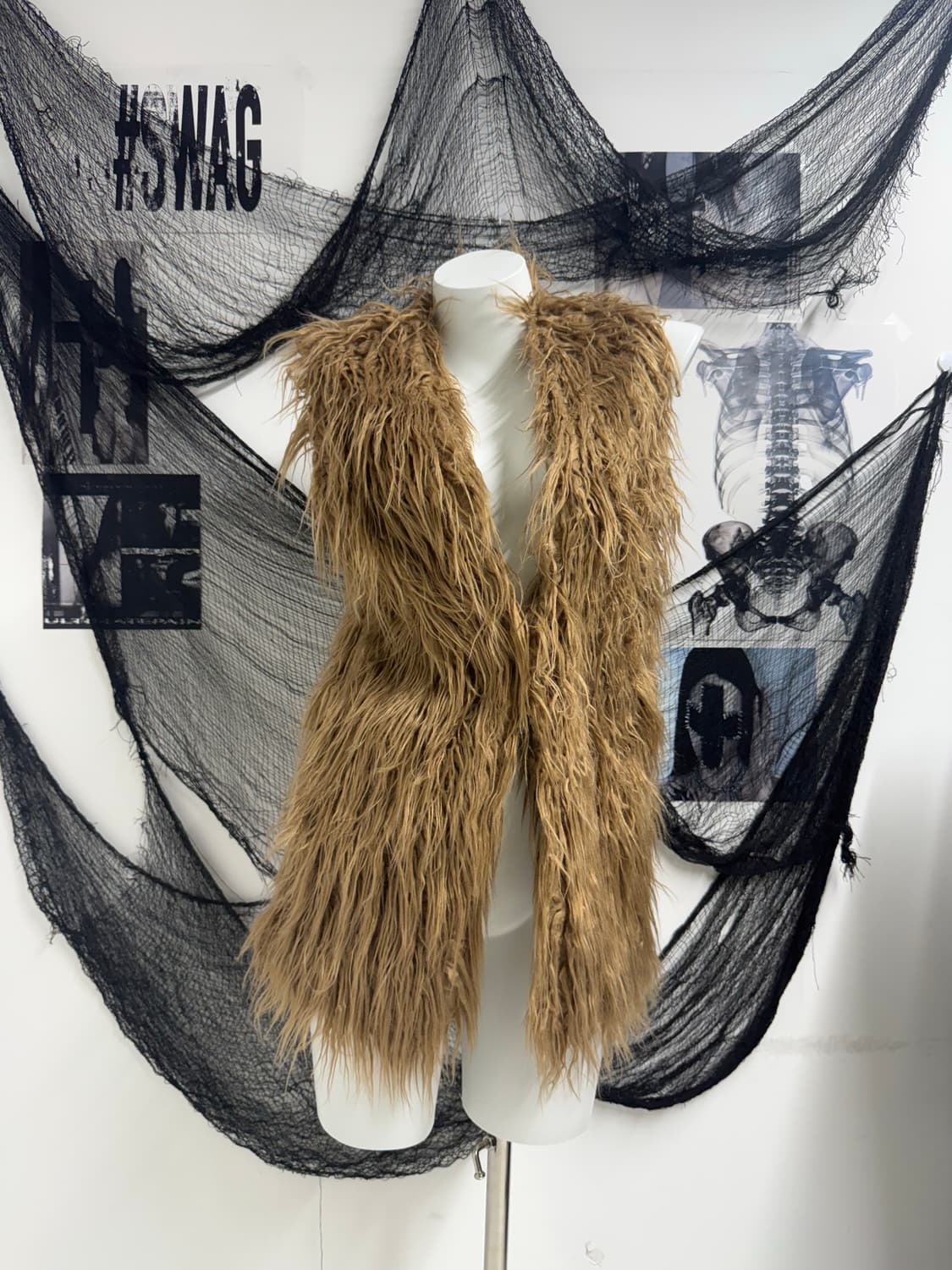 Fur vest 상품이미지1