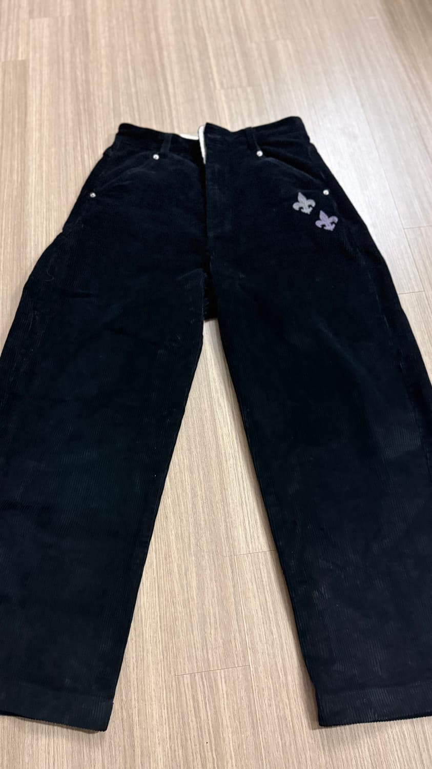 오가프 블랙 코듀로이 팬츠 1 상품이미지1