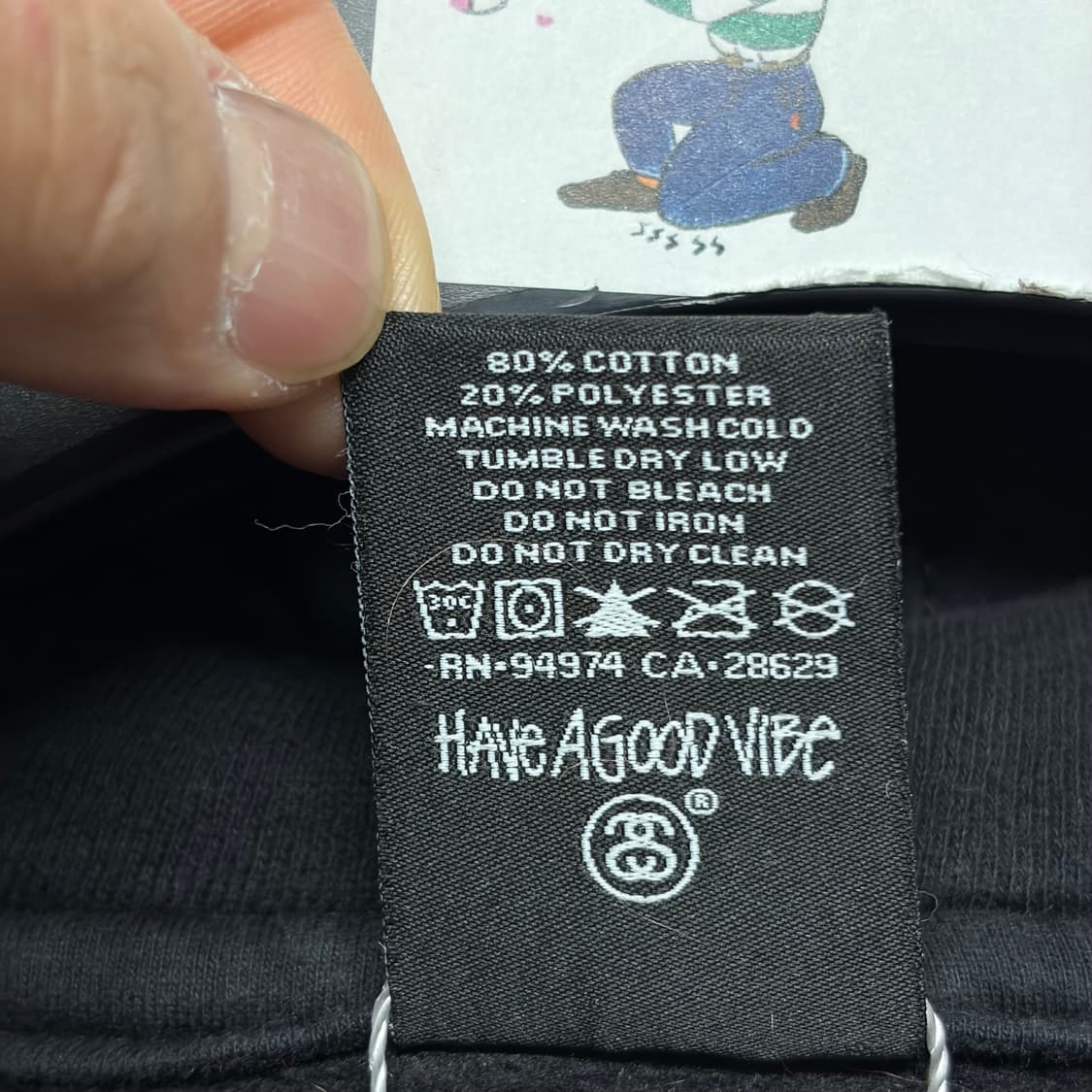 00S 스투시 월드투어 카모 후디 상품이미지5