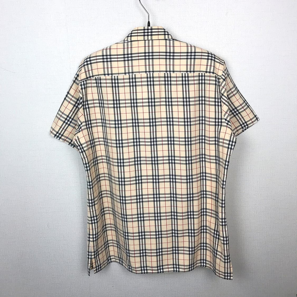 버버리 Burberry 노바체크 정품 반팔 셔츠 남방 남성M 상품이미지6
