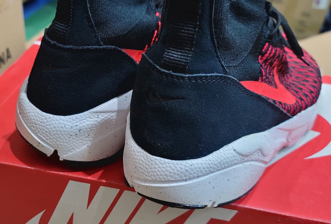 [290]나이키 에어 풋스케이프 마지스타 플라이니트 블랙 크림슨 짐레드 상품이미지4