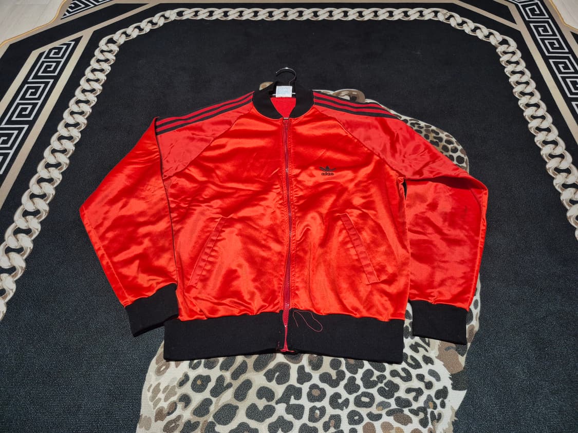 (희귀)80's 아디다스 ATP 빈티지 트랙탑 져지 L 상품이미지1