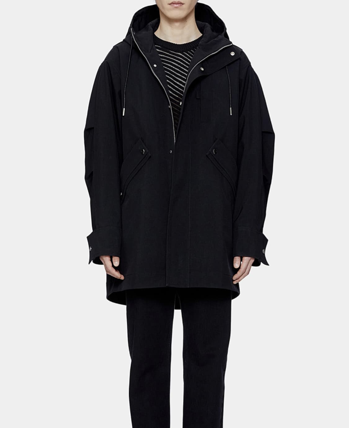 우영미 22SS 코듀라 야상 블랙 50사이즈 상품이미지1