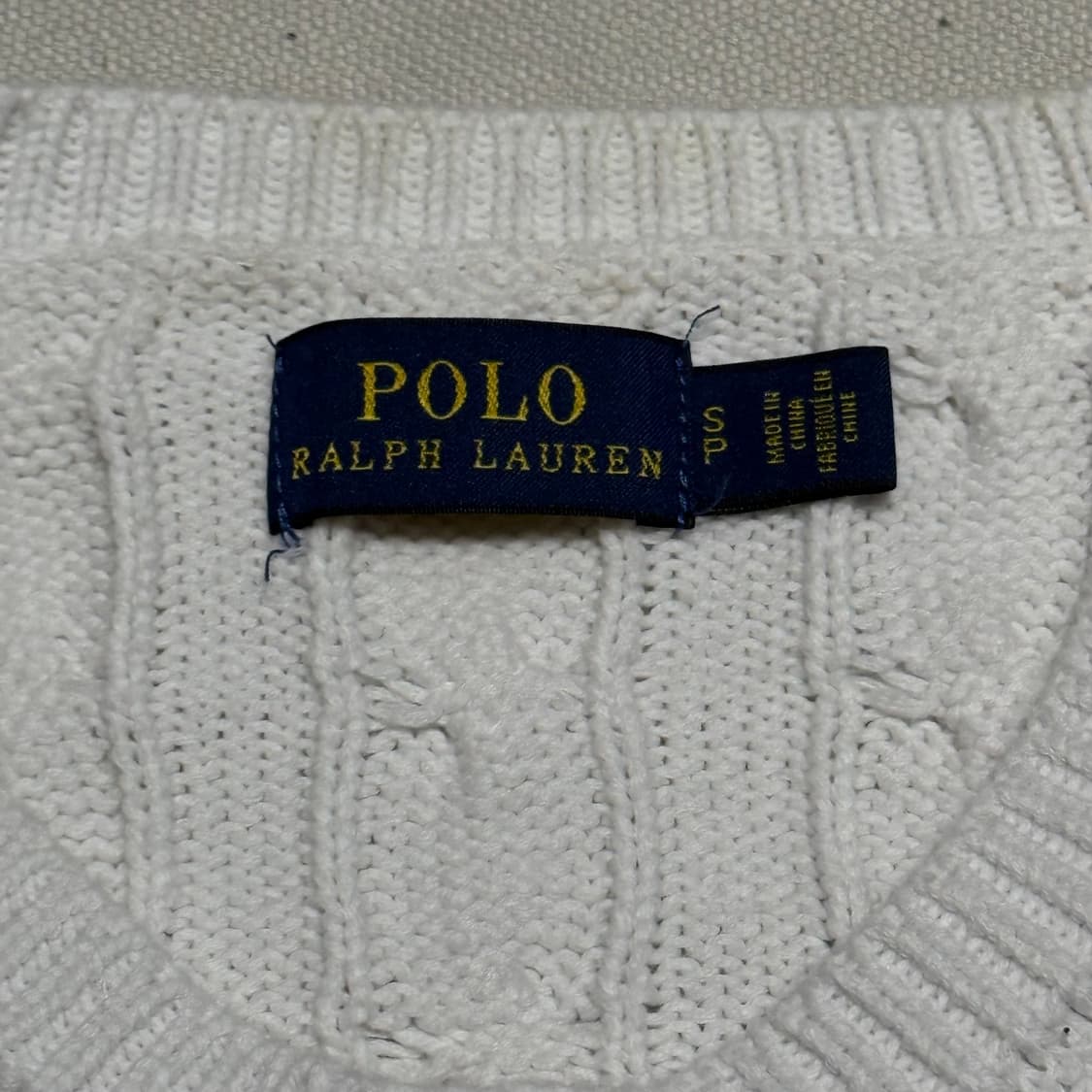 S 폴로랄프로렌 여성용 케이블 니트 가디건 상품이미지4