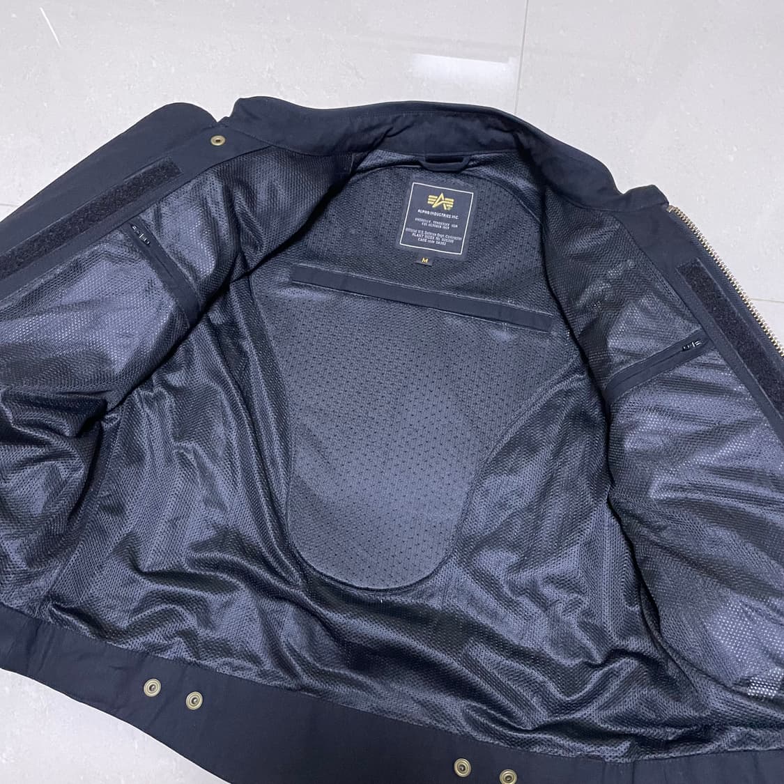 알파인더스트리 바이커 자켓 상품이미지4