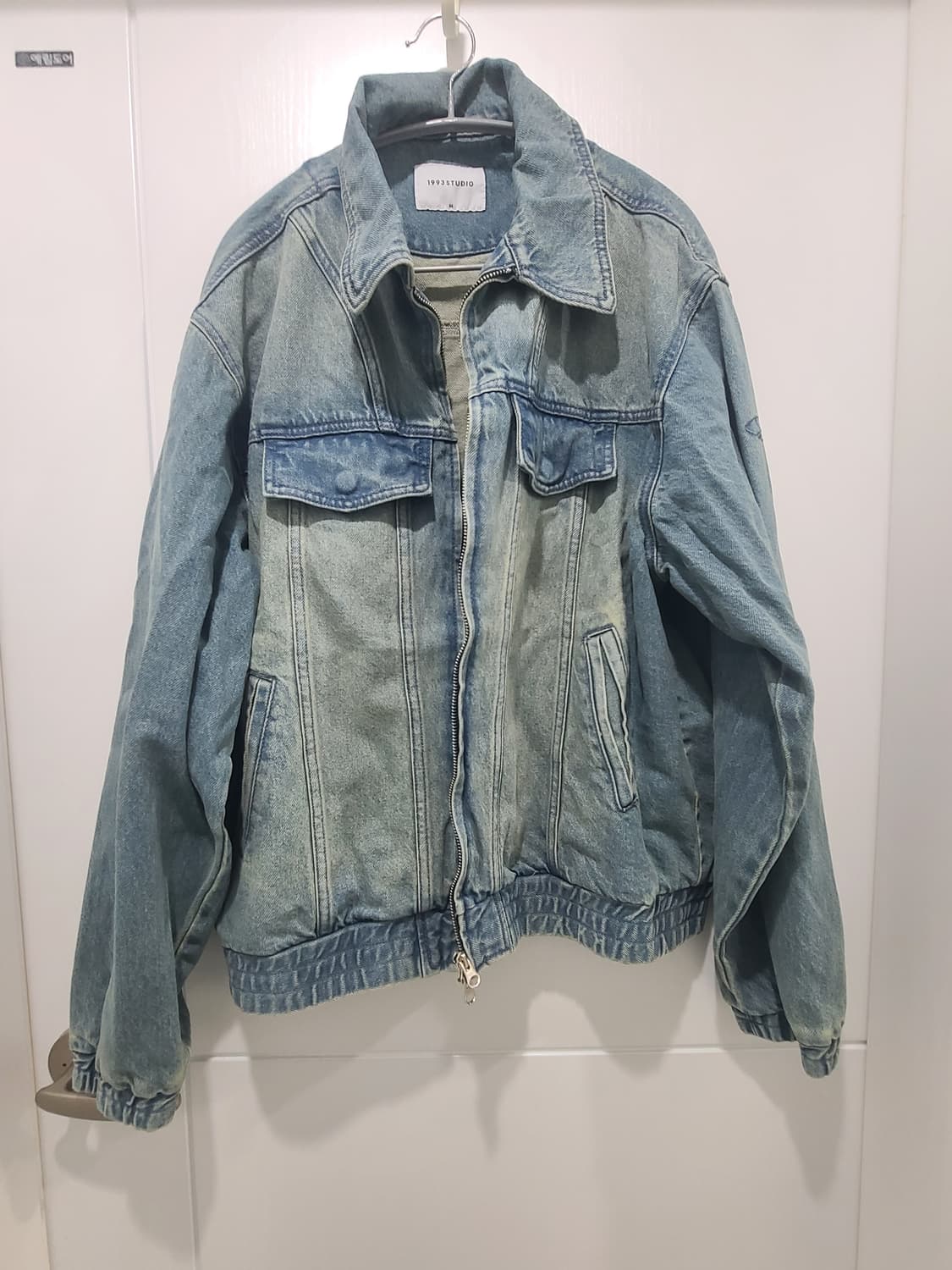 1993스튜디오 빈티지 워싱 데님자켓 팬츠 세업 상품이미지1