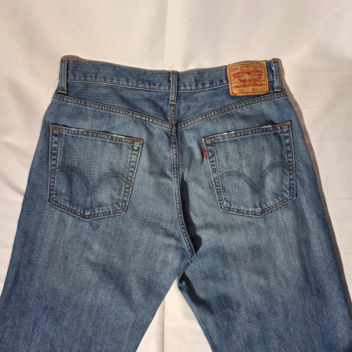 [W34L32]00s 리바이스 LEVIS 569 루즈스트레이트핏 데님팬츠 상품이미지8