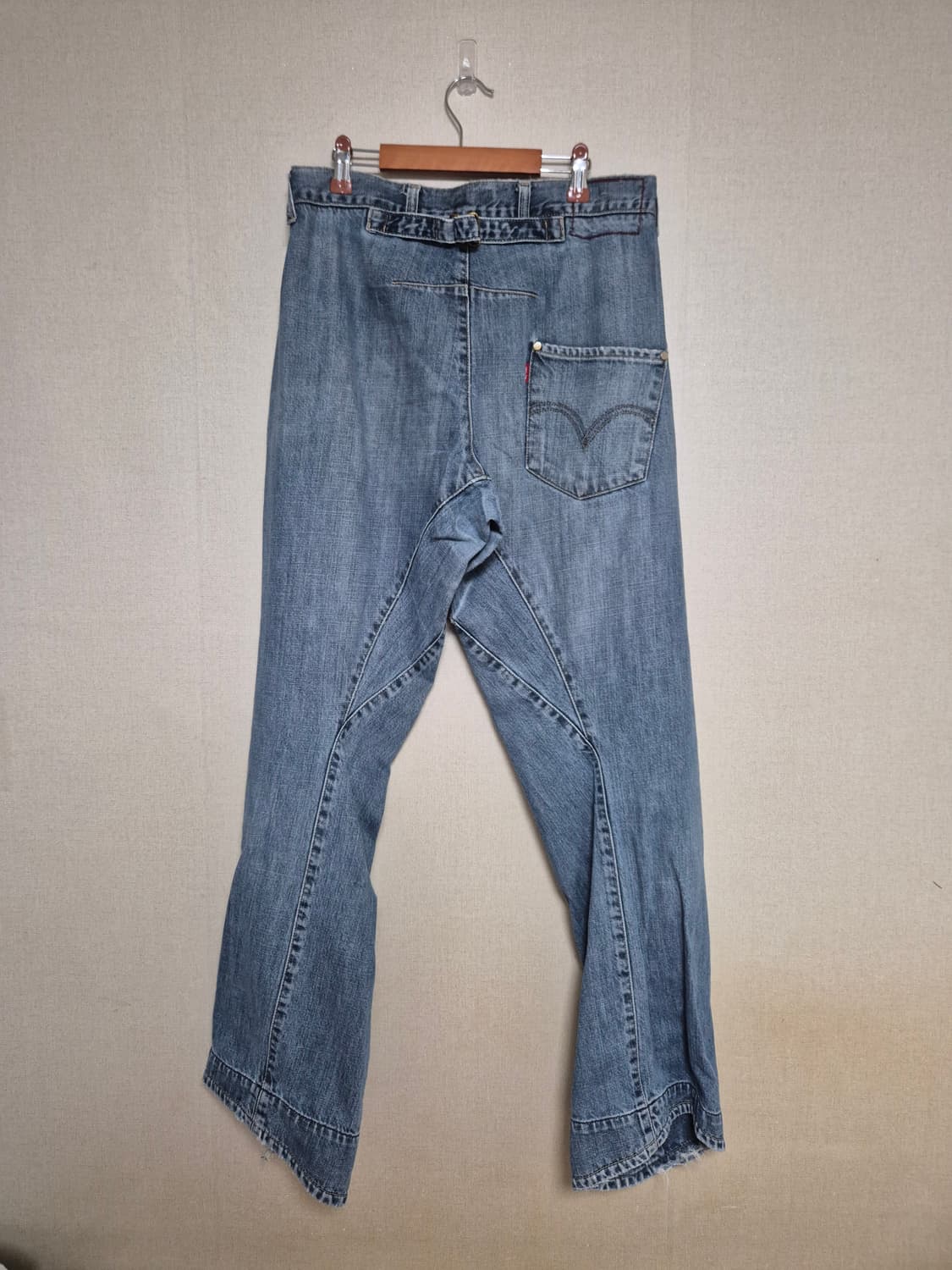 00s 리바이스 엔지니어드 신치백 워싱진 상품이미지2