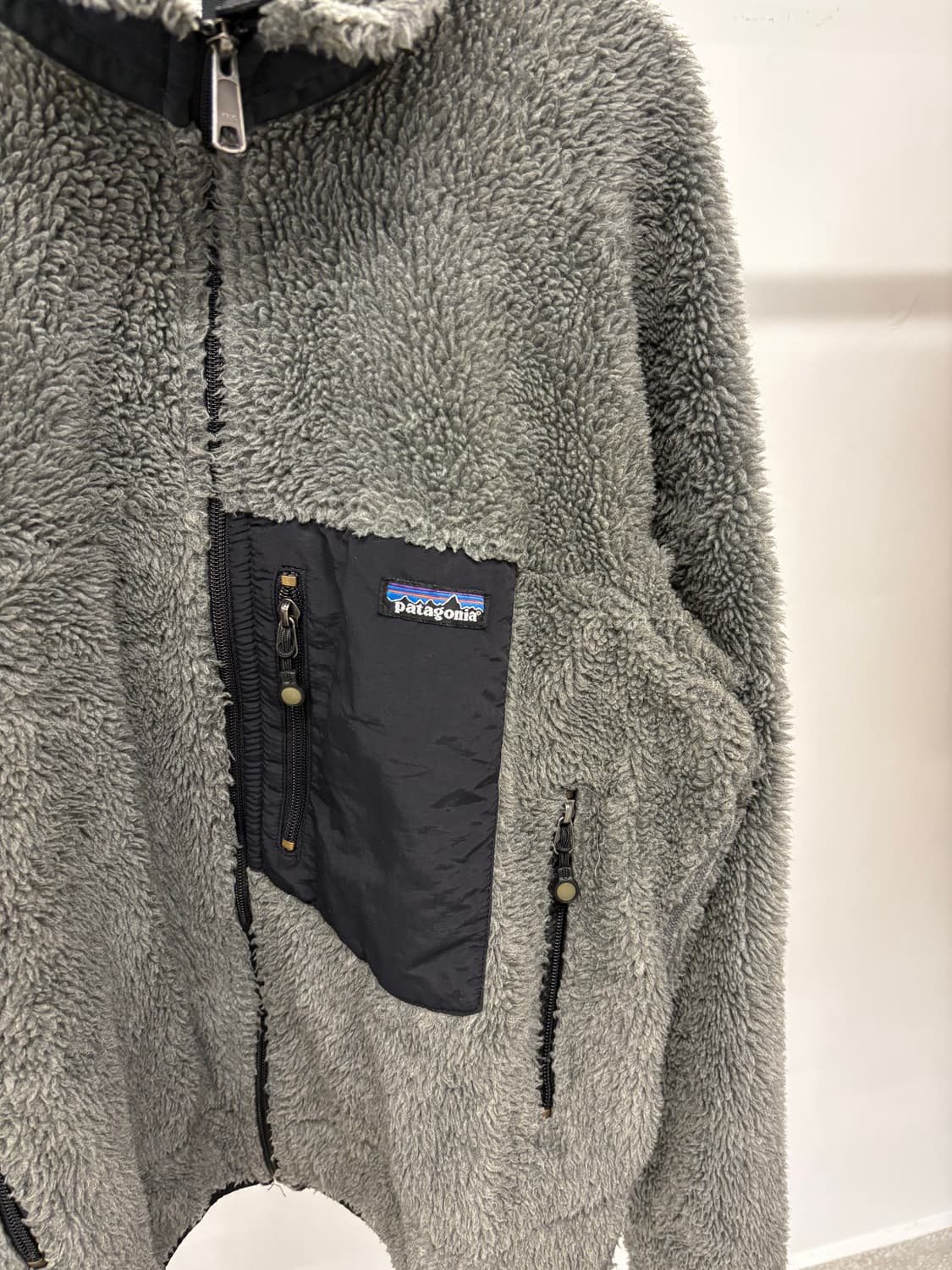 Patagonia fleece zip up gray 상품이미지3