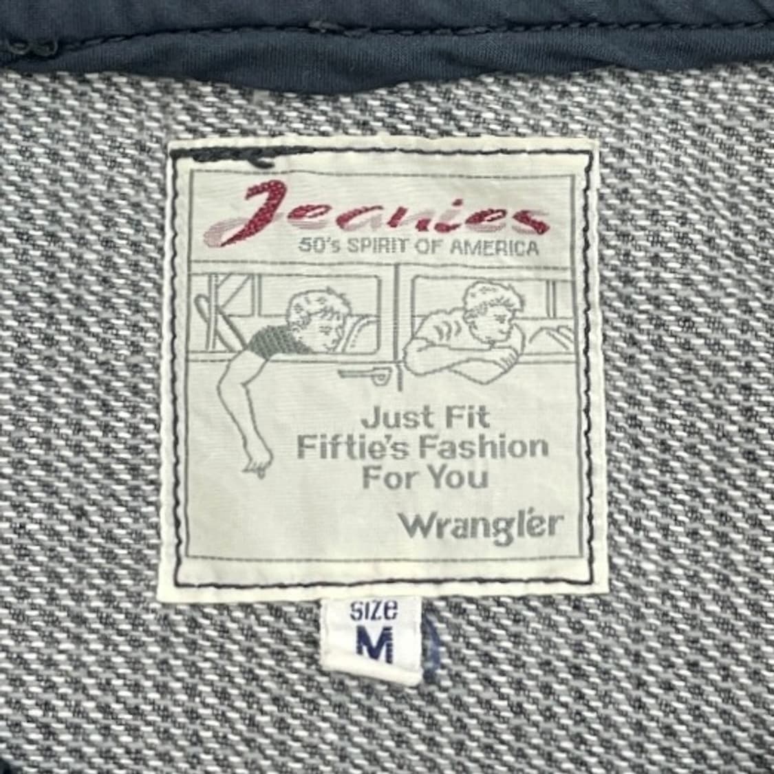 90s 랭글러 데님 바시티 자켓 상품이미지5