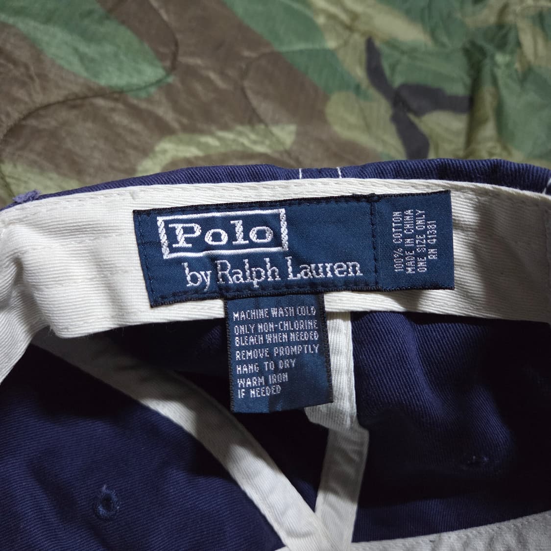00s Vintage Polo Ralph Lauren Twill Cap 상품이미지6