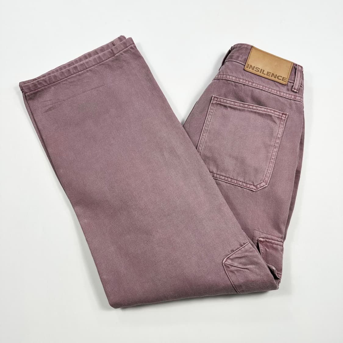 인사일런스 카펜터 연핑크 와이드 카고팬츠 (26인치 여성추천) 상품이미지2