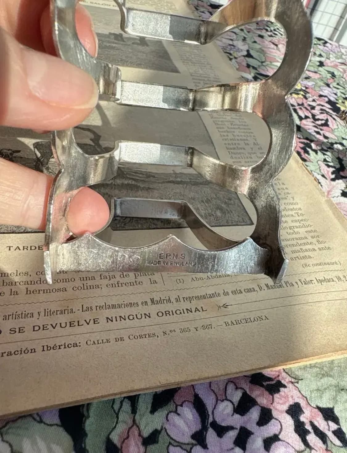 영국 빈티지 실버플레이트 토스트랙 상품이미지4