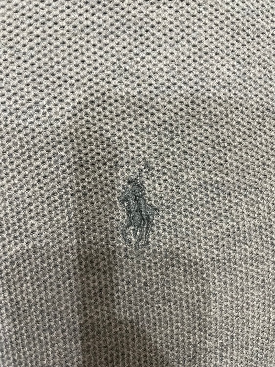 폴로 랄프로렌 피마코튼 니트 스웨터 스웻셔츠 그레이 상품이미지5