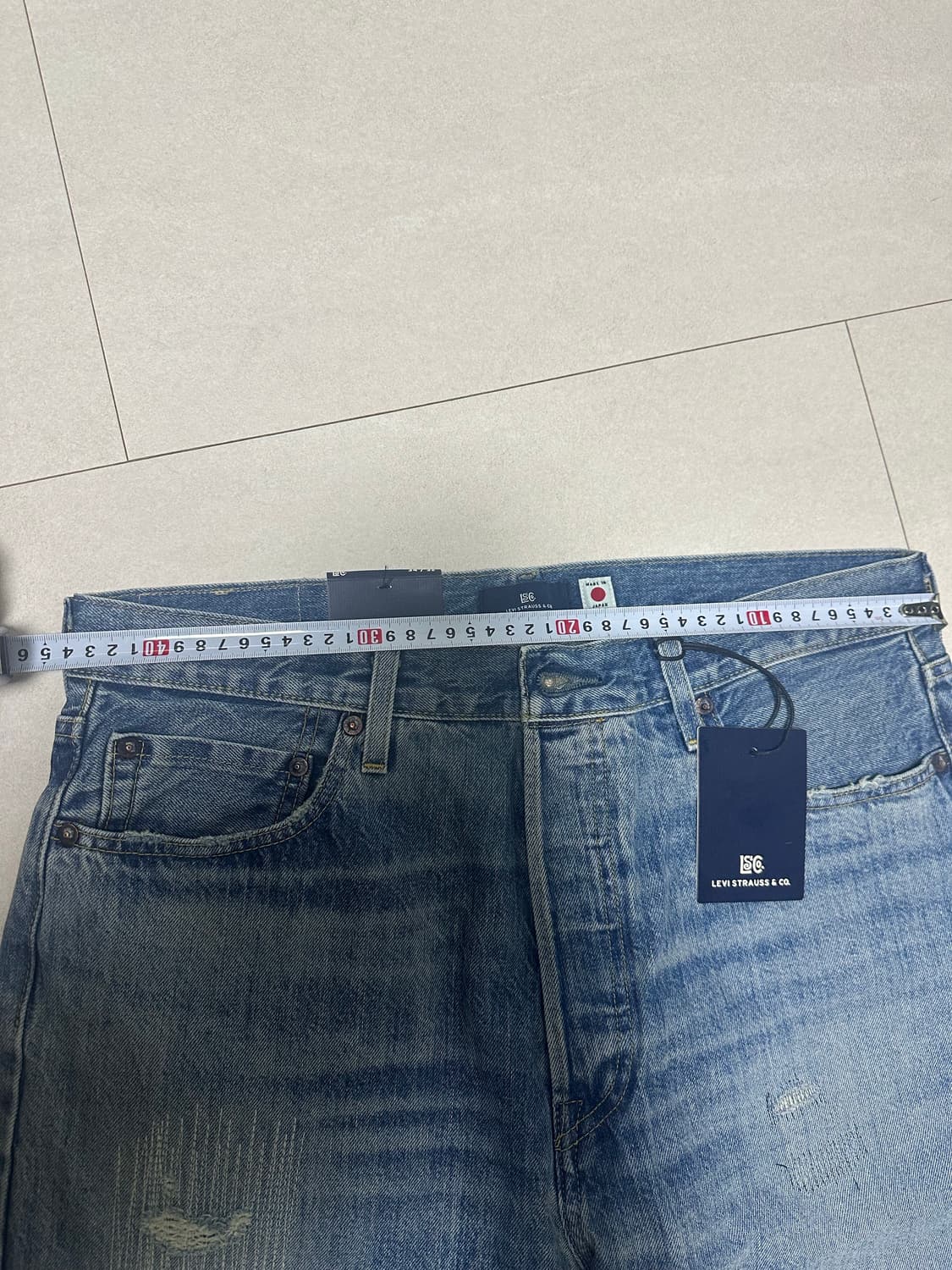 리바이스 블루탭 1980 501 새상품 판매해요 상품이미지6