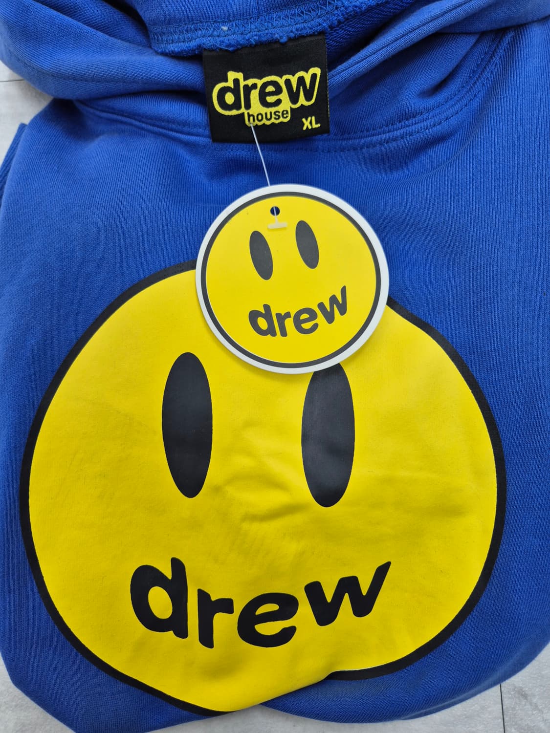 Drew House 스마일 로고 루즈핏 남녀공용 스트릿 무드 후드티 상품이미지4
