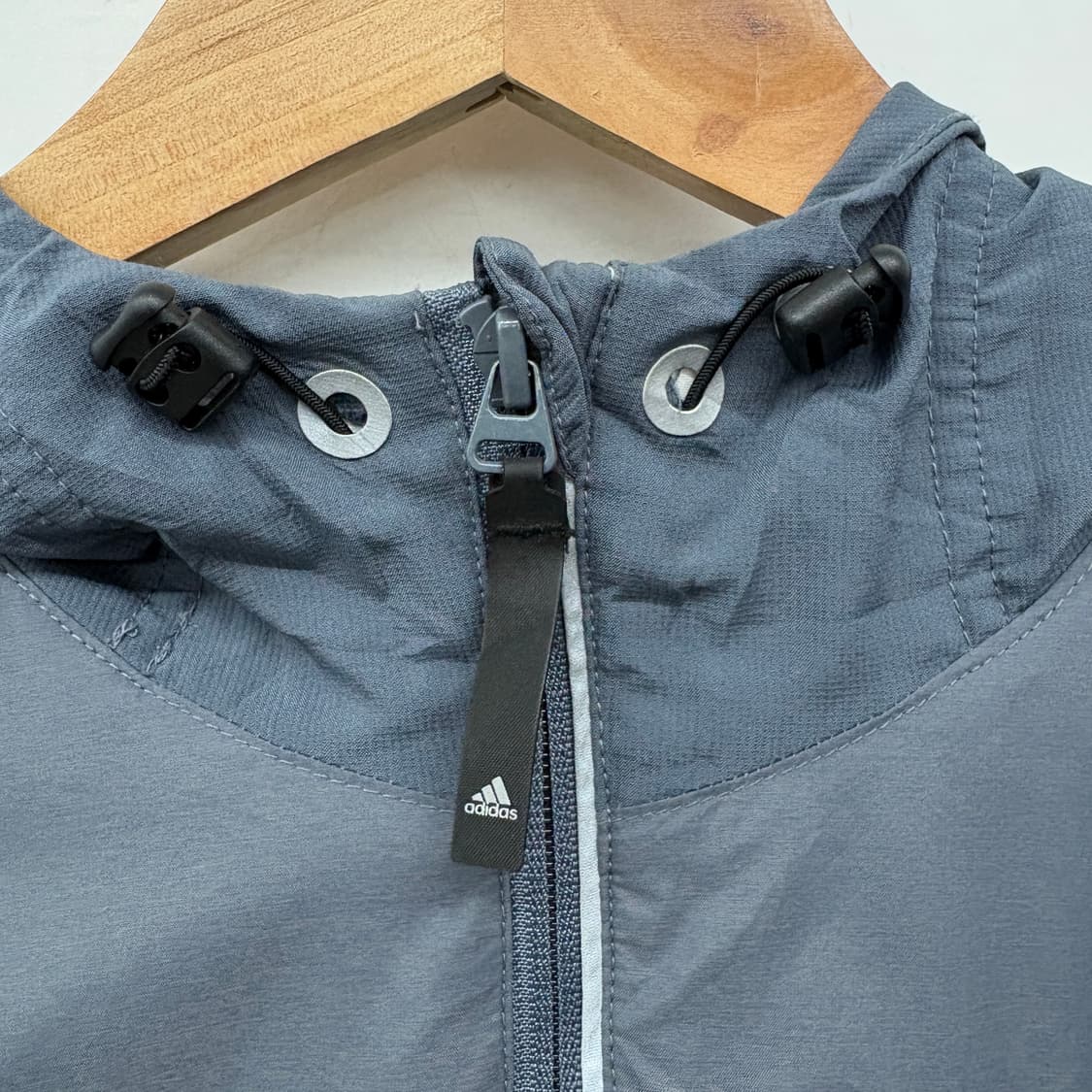 아디다스 SHU 하키 바람막이 후드 자켓 남성 L 상품이미지4