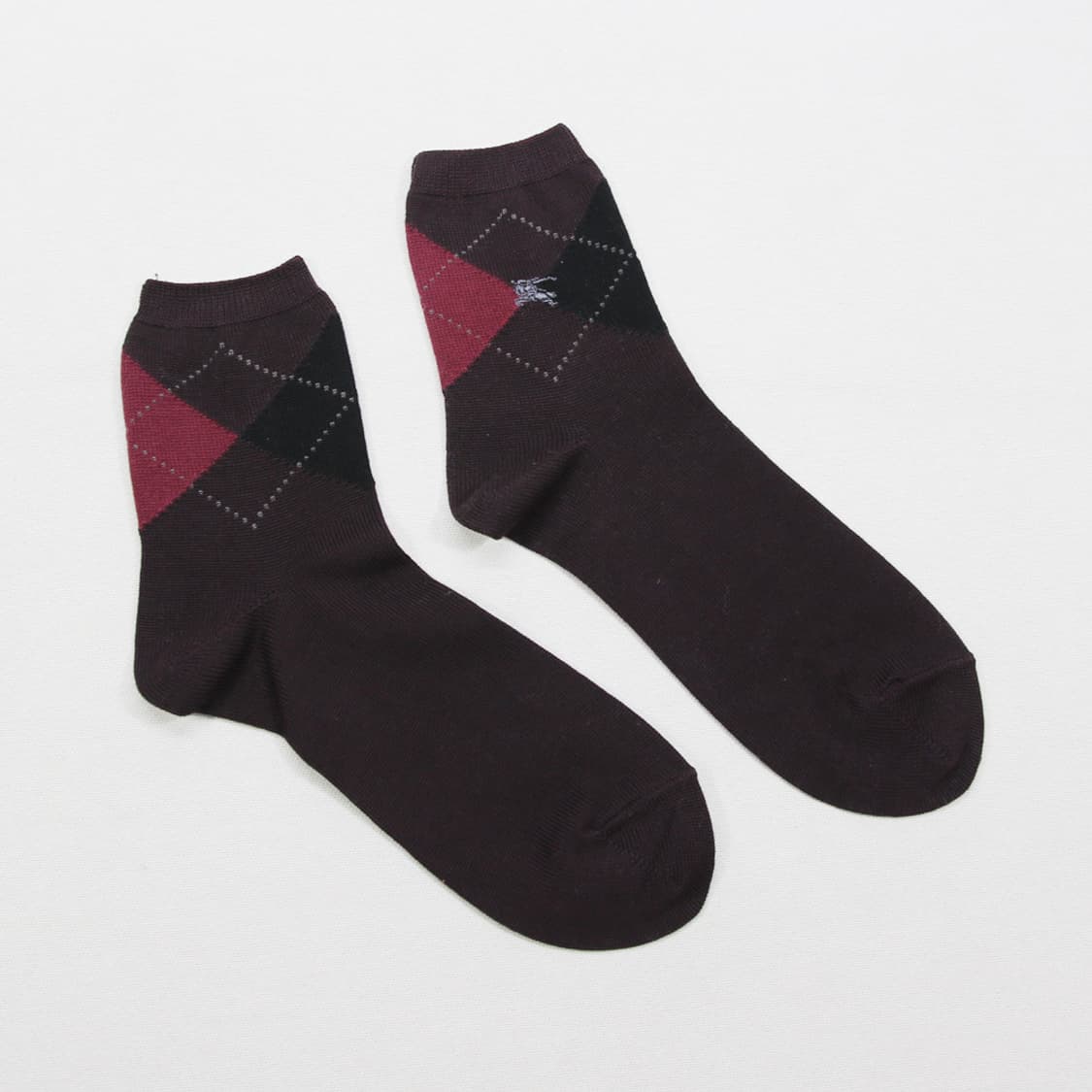 버버리 아가일 패턴 양말 (남성용) 상품이미지2