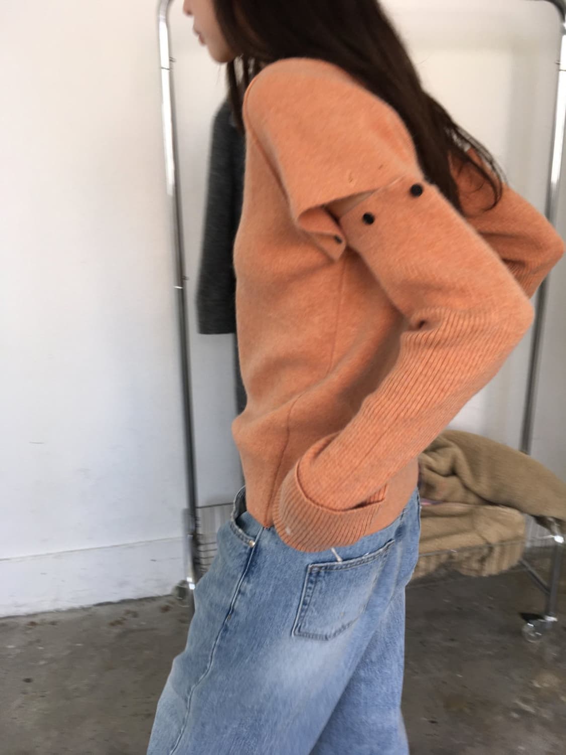 BREATHE  브리드 암워머 니트 상품이미지3