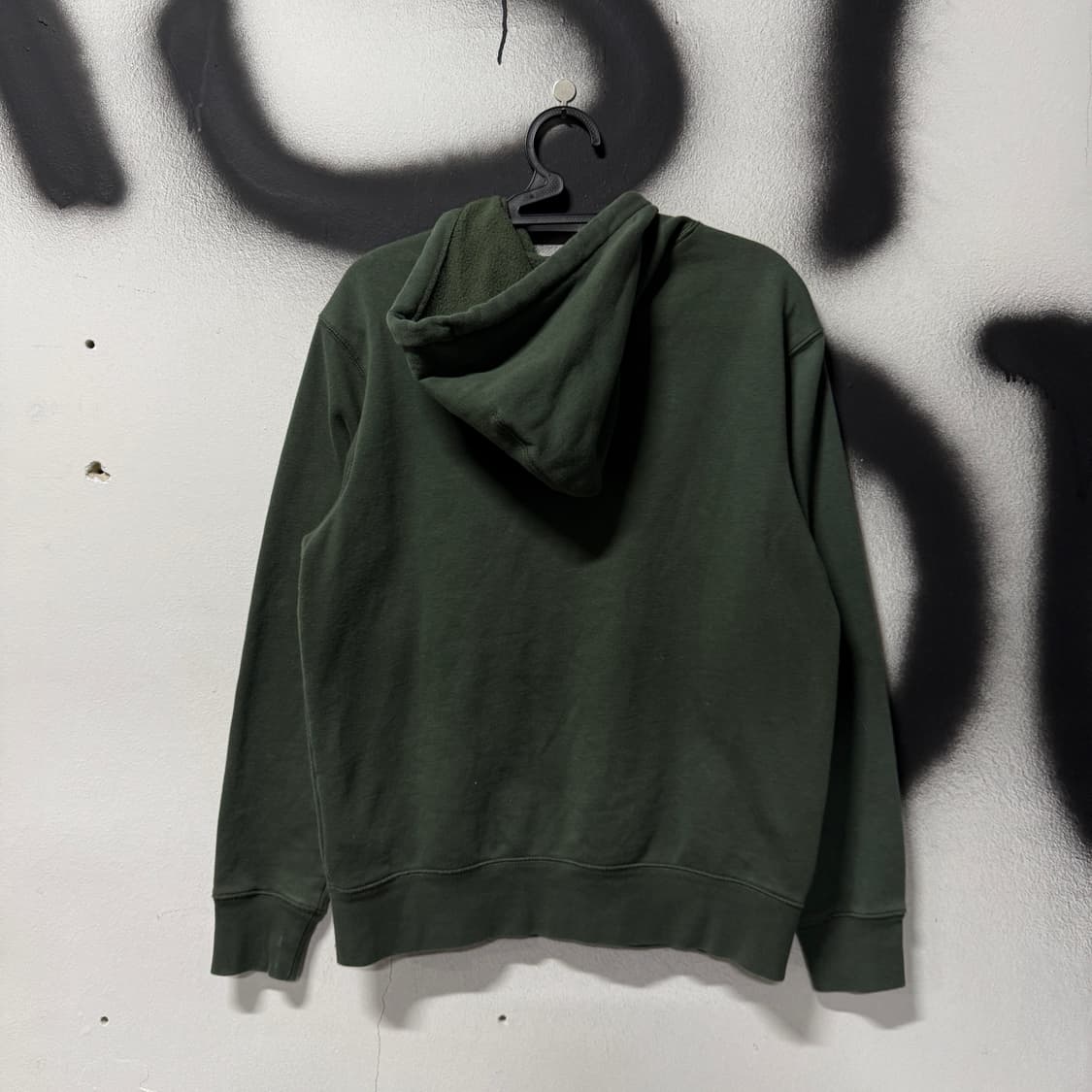 갭 아치 로고 딱붙핏 집업 후디 카키 상품이미지2