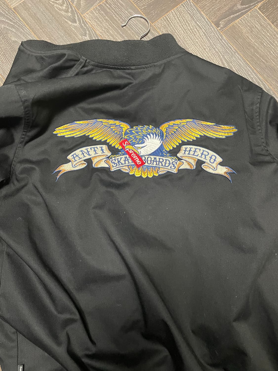 16ss 슈프림 안티히어로 봄버자켓 상품이미지2