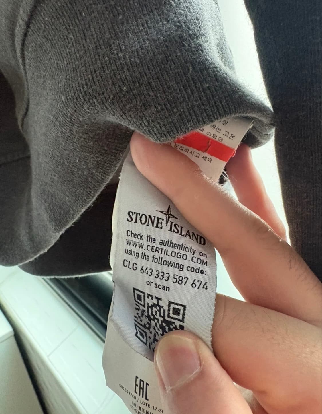 스톤아일랜드 맨투맨 M 상품이미지3