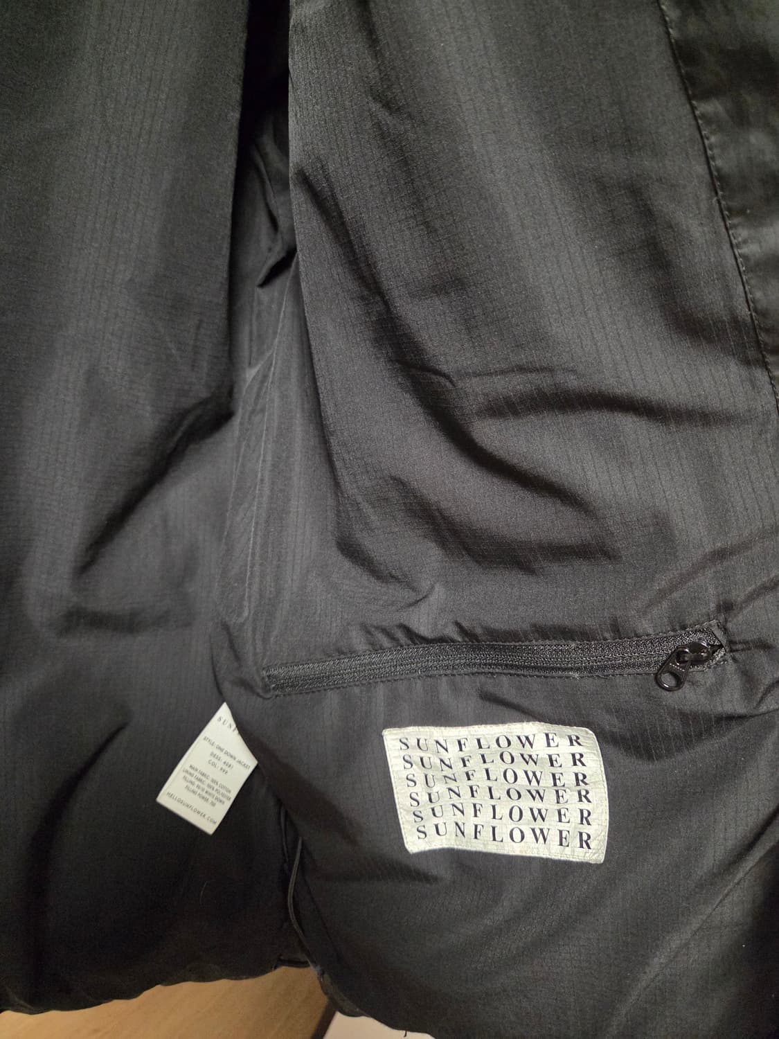 선플라워 원다운 패딩 상품이미지5