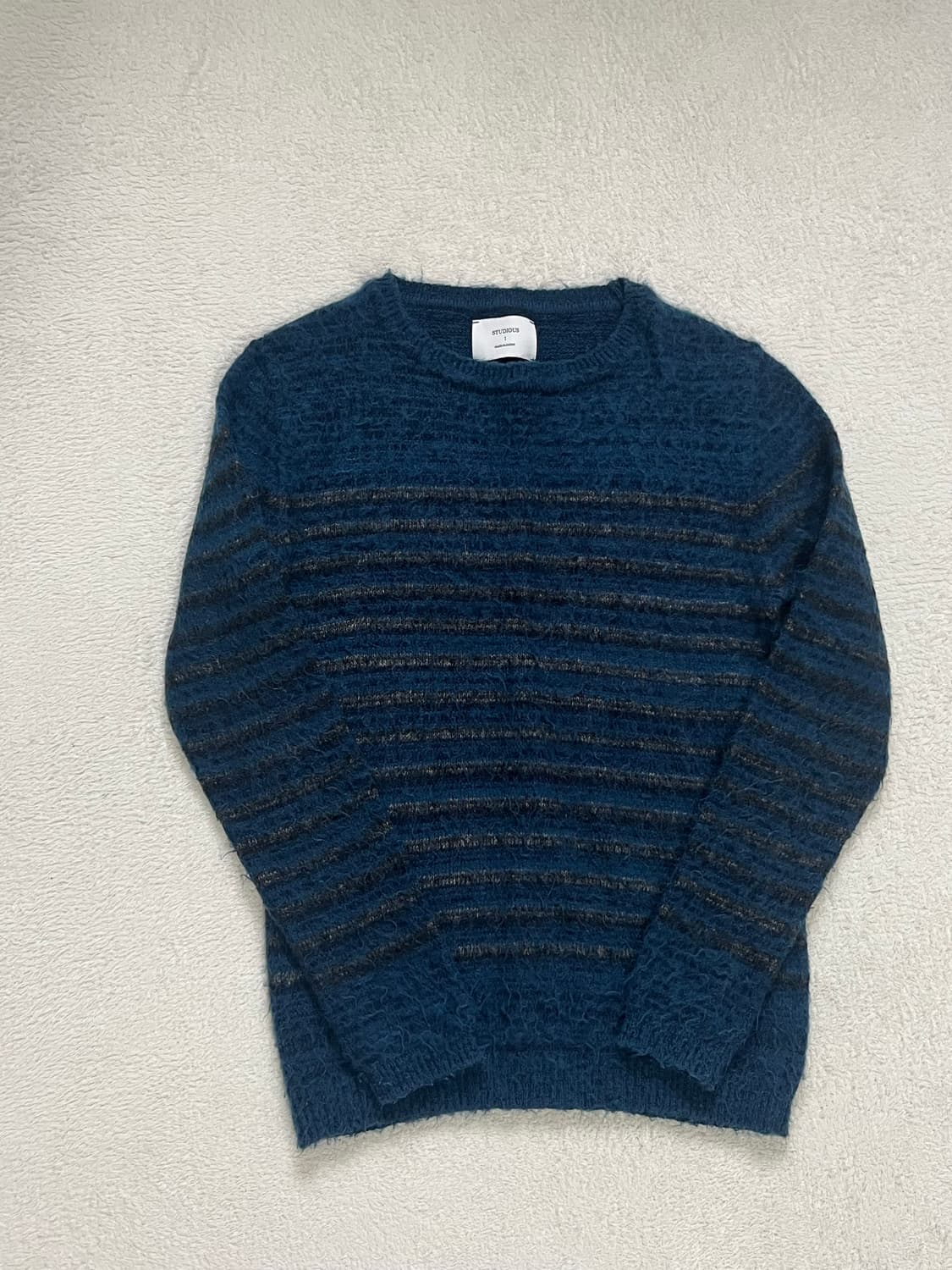 STUDIOUS 스트라이프 니트 상품이미지1