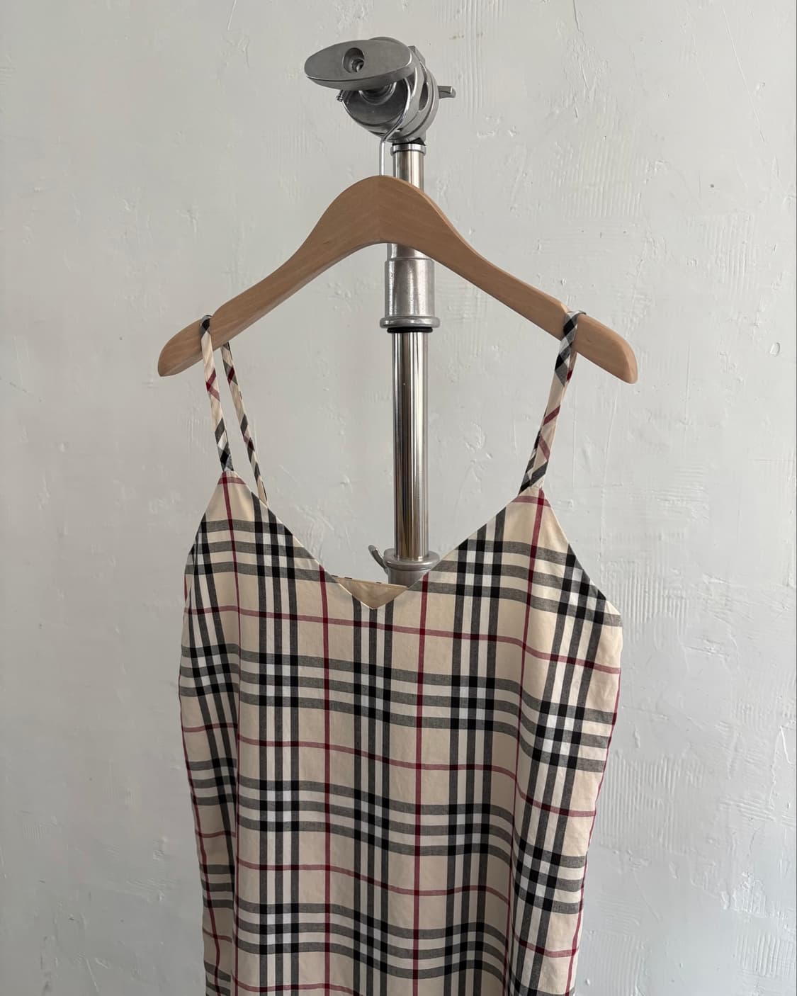 Burberry 버버리 노바체크 실크 뷔스티에 원피스 상품이미지5