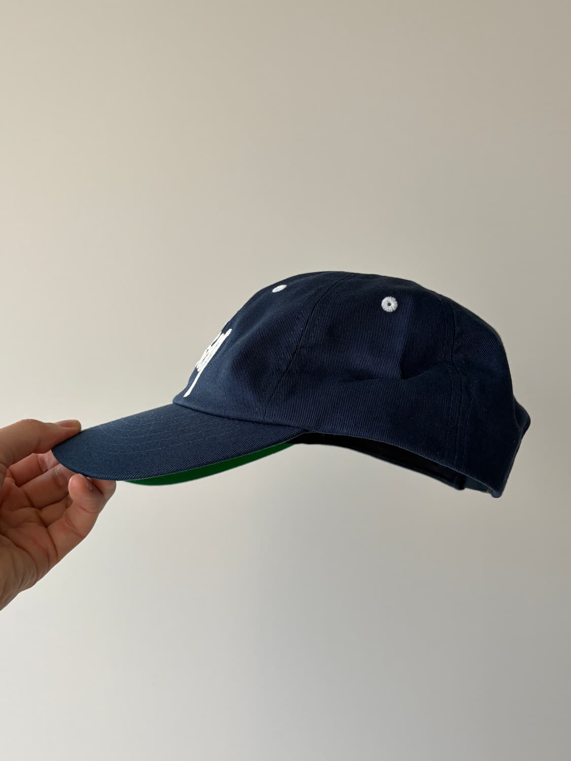 stussy 스투시 로우 프로파일 빅 베이직 스냅백 (네이비) 상품이미지3