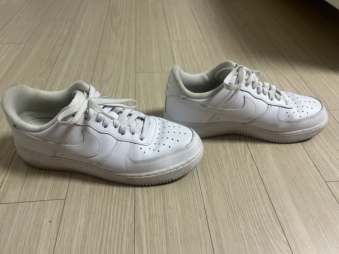 265)나이키 에어포스 1 로우 화이트 상품이미지2