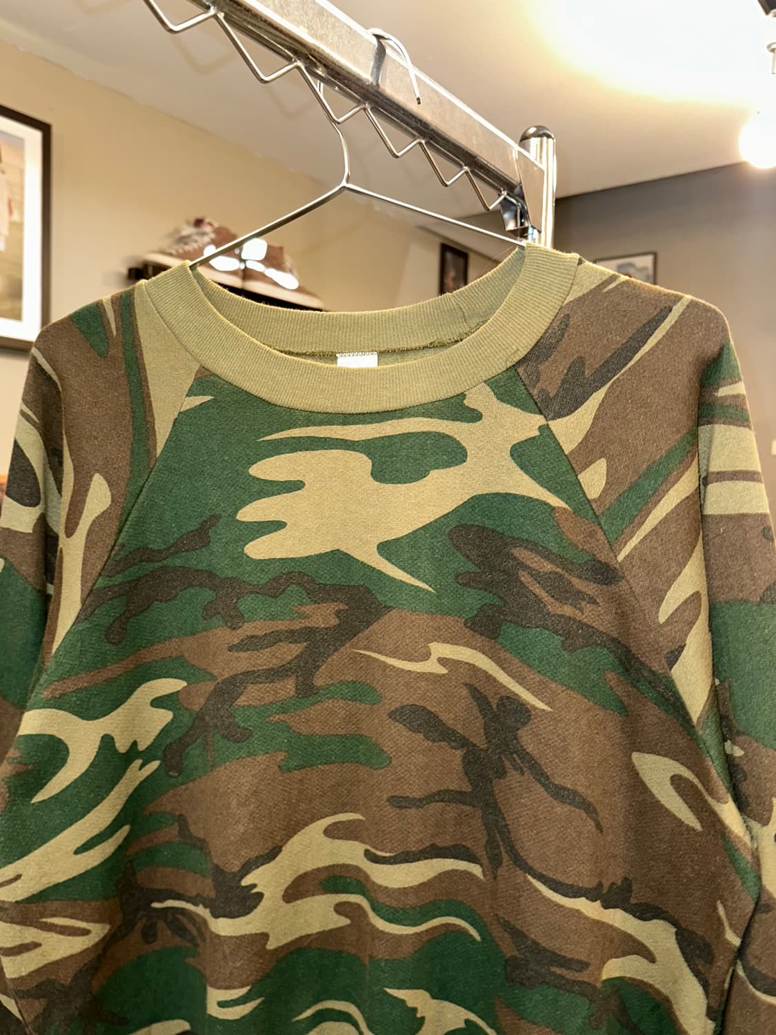 90’s American military camo sweatshirt 상품이미지6