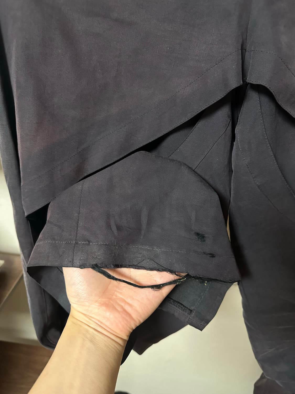 [S] Jiyongkim 드레이프 트라우저 22aw 상품이미지5