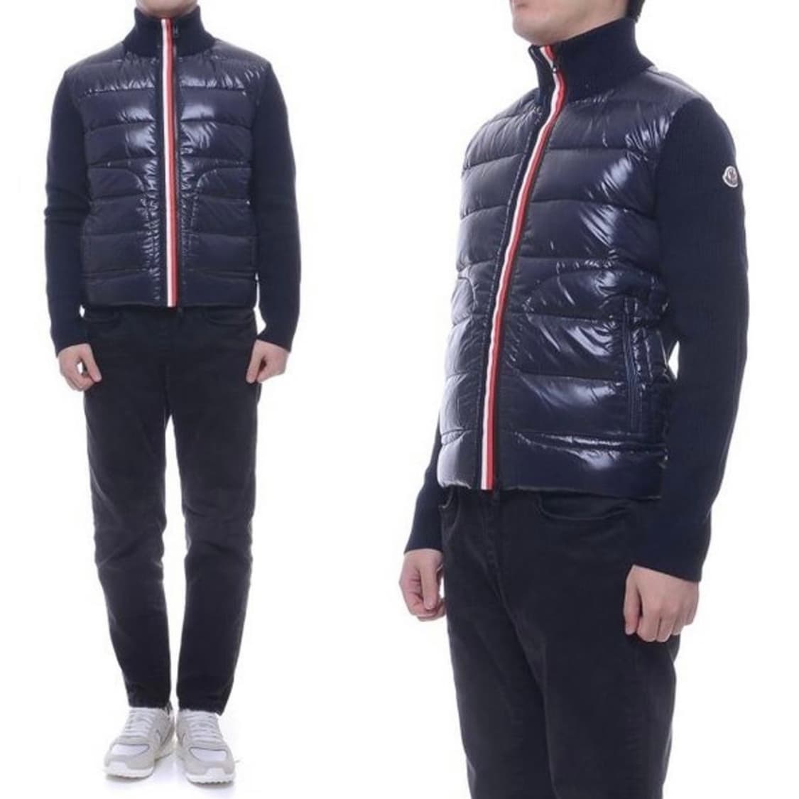 [S+급/2XL] 몽클레어 삼선 니트패딩 유광 마그리온 트리콧 상품이미지8