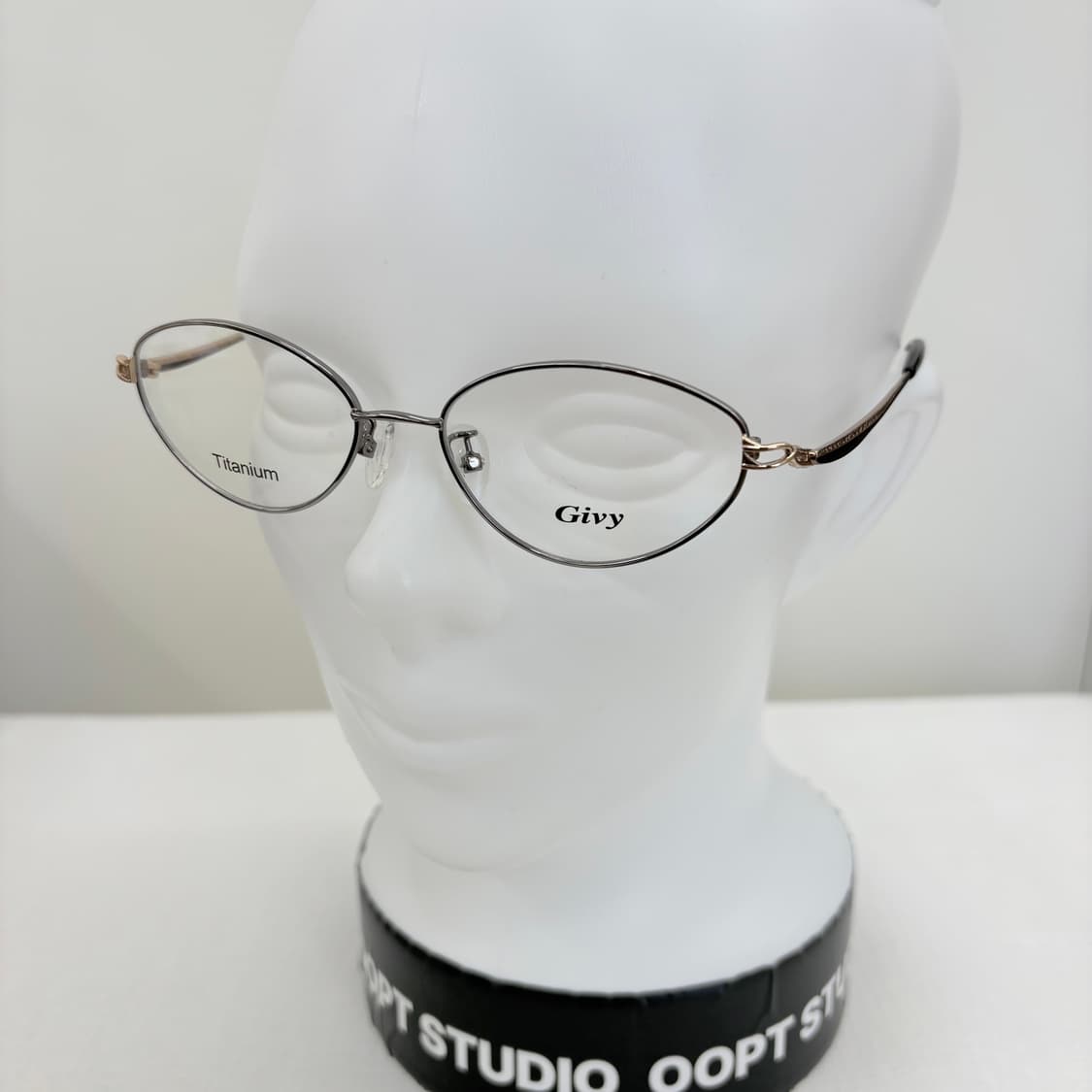 GIVY 그레이골드 티타늄 메탈 빈티지안경 상품이미지5